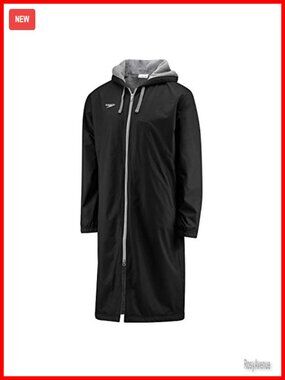 Speedo Unisex Adult Fleece Lined Hooded Parka Jacket Water Resistant
